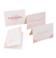 Carte de remerciement personnalisée de haute qualité en PVC et papier kraft, carte cadeau de Noël, carte de visite imprimée