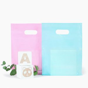 Bolsas de Entrega de Alimentos Personalizadas con Logotipo de un Solo Color, Impermeables, de HDPE, con Cierre de Cremallera, Asa Troquelada, Empaque Transparente para Restaurante - Product Image 3