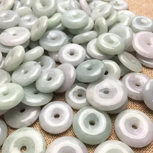 DIY Good Price stone pendant jade donut from china Factory