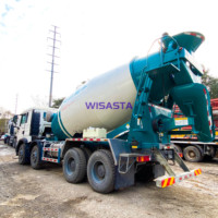 2021 Zoomlion abordable Howo camion châssis Mobile pompe hydraulique béton ciment mélangeur camion tambour avec bon état
