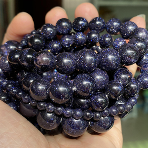 <span class=keywords><strong>Perles</strong></span> AsVrai U en pierre naturelle <span class=keywords><strong>de</strong></span> sable bleu, lisses et rondes, <span class=keywords><strong>pour</strong></span> la fabrication <span class=keywords><strong>de</strong></span> <span class=keywords><strong>bijoux</strong></span>, <span class=keywords><strong>fournisseur</strong></span> <span class=keywords><strong>de</strong></span> breloques DIY <span class=keywords><strong>pour</strong></span> bracelets, 15'' multi-tailles - Product Image 1