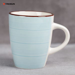 Juego de Vajilla de 6 Piezas de Gres Pintado a Mano Estilo Americano de Alta Calidad al por Mayor, Regalos Empresariales, Juego Ecológico - Product Image 2