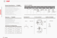 Écran d'affichage OLED LCD SPI LED rétroéclairé RVB Interrupteur à bouton-poussoir programmable momentané
