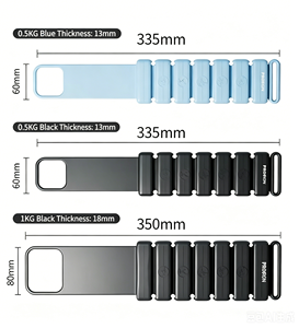 PROIRON 2026 Nuevas Pulseras Ajustables de Silicona con Peso <span class=keywords><strong>para</strong></span> Yoga, Pilates, Natación y <span class=keywords><strong>Correr</strong></span>, Bandas <span class=keywords><strong>para</strong></span> Muñeca y Tobillo <span class=keywords><strong>para</strong></span> Uso Doméstico con Bloque Removible - Product Image 5