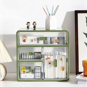 Organizador de Maquillaje de Escritorio Proins al por Mayor con 4 Cajones, Estuche de Exhibición de Cosméticos, Caja de Almacenamiento, Contenedor de Plástico para el Hogar y la Oficina - Product Image 4