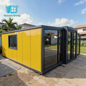 منزل فاخر مسبق الصنع بثلاث غرف نوم بتصميم فندقي جاهز للطاقة الشمسية من ألواح الساندويتش الحديثة مباشرة من مصنع صيني - Product Image 2