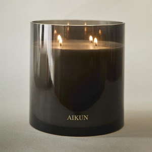 Vela Aromática de Cera de Soya Premium AIKUN en Frasco de Vidrio Ámbar con Caja de Regalo, Vela Aromática de Alta Calidad - Product Image 4