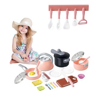 Jacko Toys – Nouveauté ! Kit de cuisine 29 pièces pour enfants – Jouet d'imitation de chef pour filles - Product Image 3