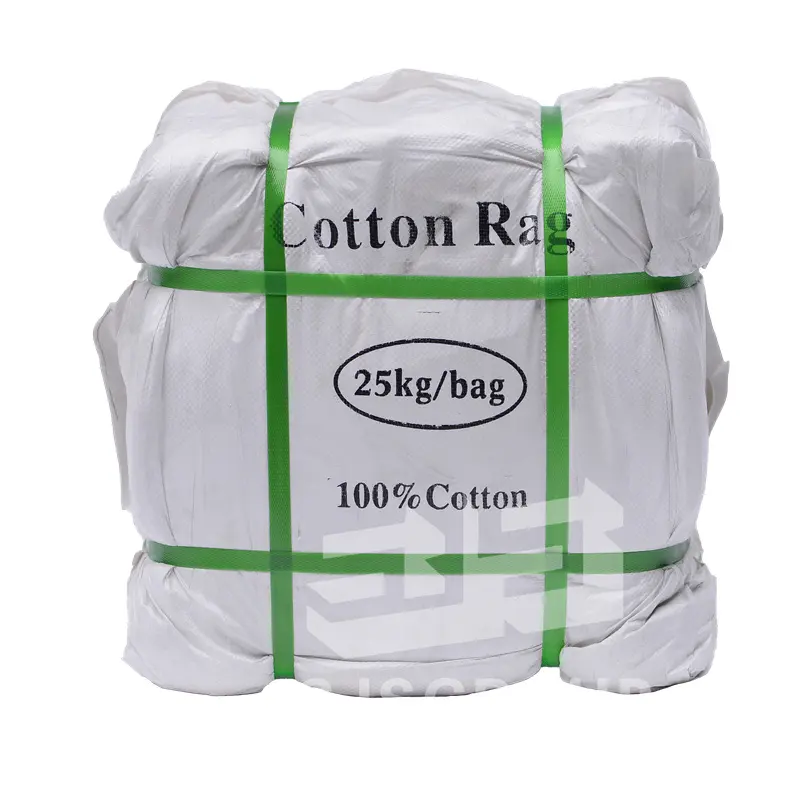 10kg 20kg 100 cotton hỗn hợp màu Terry vải khăn rags trong túi 25 lbs bông rags túi của Trắng rags