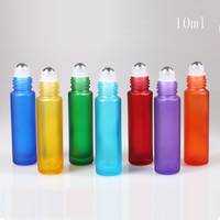 Offre Spéciale – Flacon Roll-On en Verre Recyclable Écologique 10 ml pour Huiles Essentielles, Sérums, Crèmes Visage, Perruques, Gouttes Oculaires, Mascara et Fard à Joues
