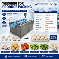 Pesadora Multicabezal de Carga Manual SUS304 100 Recetas en Memoria para Champiñones Papas Tomates Ejotes Planta Hortofrutícola