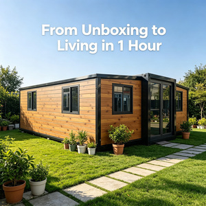 Maison conteneur extensible haute performance certifiée CE avec cuisine complète pour la vie standard européenne et la location Airbnb - Product Image 1