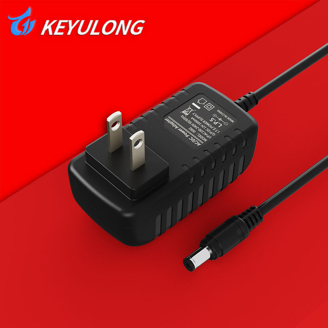 12W 12V 1A-3A AC/DC Power Adapter 3V-24V Output Plug in PC Material US Plug