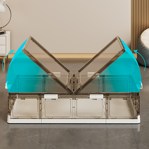<span class=keywords><strong>Caja</strong></span> de almacenamiento plegable de plástico moderna a precio de fábrica debajo de la <span class=keywords><strong>cama</strong></span> organizador de ropa de dormitorio de gran capacidad que contiene debajo de la <span class=keywords><strong>cama</strong></span> - Product Image 5
