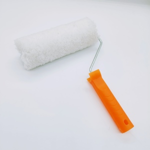 Tự làm lớp trắng polyester sơn Con lăn Bàn chải dài nhựa xử lý cageless khung 3-năm bảo hành Made Trung Quốc OEM hỗ trợ - Product Image 1