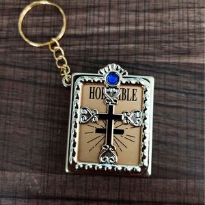 Mini pendentif religieux, mini porte-clés Bible anglaise, petite Bible sacrée, petit bijou de luxe - Product Image 2