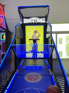 Máquina <span class=keywords><strong>de</strong></span> Baloncesto Playfun con Pantalla LCD Grande, Máquina <span class=keywords><strong>de</strong></span> Juego <span class=keywords><strong>de</strong></span> Aro con Pantalla <span class=keywords><strong>de</strong></span> Video, Tickets para Zona <span class=keywords><strong>de</strong></span> Juegos <span class=keywords><strong>de</strong></span> <span class=keywords><strong>Bar</strong></span> - Product Image 5