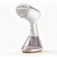 Défroisseur Vapeur Portable Industriel 1600W en Acier Inoxydable, Fer à Repasser Créatif de Voyage, Brosse Vapeur pour Tissus, Aspirateur à Main pour Vêtements