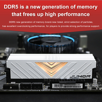 Mémoire JUHOR DDR5 6000 MHz 16 Go RAM 1,35 V, modèle haute vitesse pour le jeu, fonction ECC, compatible avec ordinateur de bureau et ordinateur portable