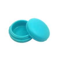 RUIPACK OEM petit pot de crème en plastique personnalisé de 10ml en forme de biscuit de couleur personnalisée avec bouchon à vis en plastique fabricant