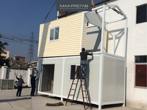 CB0624A Casa Contenedor Plegable con Estructura de Acero Ligero Prepintada para Uso como Apartamento, Diseño Moderno y Transpirable - Product Image 6