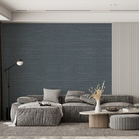 Papier peint PVC PORSCHE1Series, texture unie, motif floral naturel moderne et simple, 0,53*9,2m, salon, hall, hôtel, chambre à coucher
