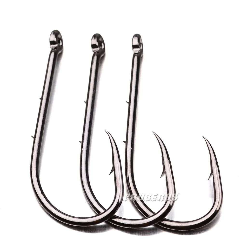 Horizon 100pcs/bag Carbon Steel Barbed Hook Fishing Tackle Carp Fishing Anzuelos Pesca Fly Tying Hooks for Fishing