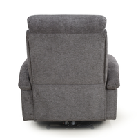 Fauteuil inclinable électrique en tissu, canapé inclinable individuel avec porte-gobelet pour salon, mobilier de maison
