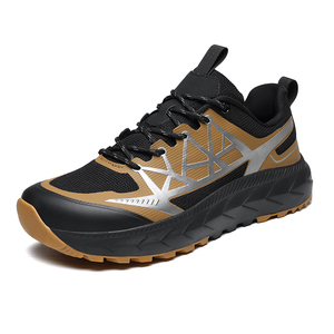 Chaussures de trail géométriques durables pour hommes et femmes, grandes tailles US 13 14 EU 47 48, avec empeigne <span class=keywords><strong>en</strong></span> mesh, antidérapantes pour terrains accidentés - Product Image 1