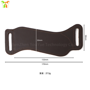 Étui à couteau en cuir fait main et sac à outils, étui pliable EDC, cadeau pour <span class=keywords><strong>homme</strong></span> pour le transport quotidien, étui à couteau de poche en cuir - Product Image 4