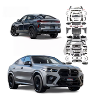 Kit de pare-chocs avant et arrière pour BMW X6 E71 2008-2014, décoration extérieure de voiture, mise à niveau du modèle ancien vers le nouveau, vente chaude