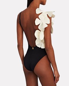 King Mcgreen Star <span class=keywords><strong>Sexy</strong></span> 3D fleur col en V profond coupe haute femmes maillots <span class=keywords><strong>de</strong></span> <span class=keywords><strong>bain</strong></span> une pièce <span class=keywords><strong>maillot</strong></span> <span class=keywords><strong>de</strong></span> <span class=keywords><strong>bain</strong></span> femme baigneur <span class=keywords><strong>maillot</strong></span> <span class=keywords><strong>de</strong></span> <span class=keywords><strong>bain</strong></span> nager - Product Image 3