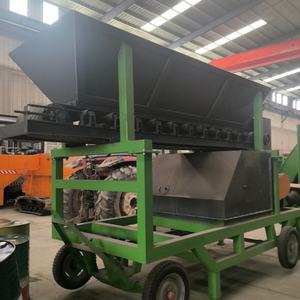 Machine mobile de traitement des boues, utilisation sèche et humide, broyeur de fumier de mouton, machine à retourner le <span class=keywords><strong>compost</strong></span>, haute productivité, moteur 380V - Product Image 2