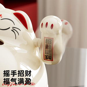 กล่องกระดาษทิชชู่ลัคกี้แคทแบบหมุนมือสำหรับวางบนโต๊ะหน้าร้าน ดีไซน์กันน้ำ - Product Image 2