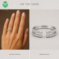 Bague de fiançailles en diamant de laboratoire de haute qualité Better Star pour femmes, or blanc 14K/18K, taille brillant, certifiée IGI, tendance
