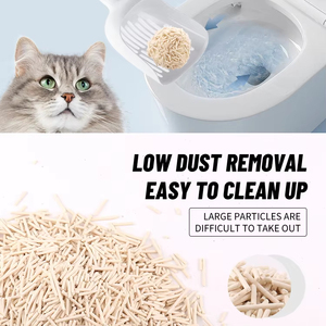 도매 하이 퀄리티 6L 친환경 플러시 가능한 두부와 옥수수 향 빠른 clumping 고양이 쓰레기 - Product Image 3