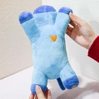Peluche lestée personnalisée, douce et rembourrée, jouet en peluche anime pour enfants, favorisant le sommeil apaisant et la sécurité, conforme ASTM, avec rembourrage lesté personnalisé