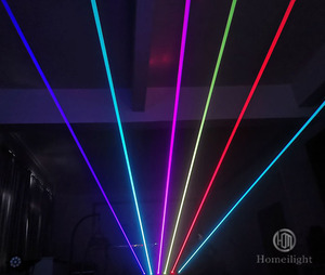 Dj Laser Light 6 Eye Full Color Rgb <span class=keywords><strong>Led</strong></span> <span class=keywords><strong>bar</strong></span> Stage <span class=keywords><strong>Led</strong></span> Lights pour Mariage Laser Show Disco Night Club Église - Product Image 2