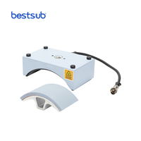 BestSub Machine d'impression manuelle par transfert de chaleur pour chapeau et casquette pour sublimation et artisanat passe-temps pour vêtements et étiquettes de qualité
