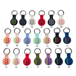 Funda de silicona suave amigable con la piel para niños con llavero para <span class=keywords><strong>Airtag</strong></span> Pet Case - Product Image 2