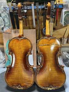 Violon en épicéa et érable sculpté à la main pour les examens de performance et l'utilisation <span class=keywords><strong>solo</strong></span>, par le fabricant - Product Image 6