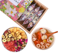 Chinese Bloem Kruiden Thee Geschenkpakketten Chrysanthemum Rose Rode Dadels Detox Beauty Tea Fabriek Groothandel Oem