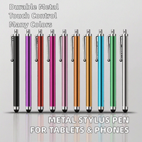 Lápiz Táctil Capacitivo con Clip Metálico para Tablet, Modelo Exclusivo TP003 de 11cm, Marca Tideseer