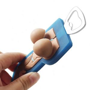 ที่เปิดขวดเบียร์ยางพีวีซีสั่งทำของขวัญส่งเสริมการขายตามสั่ง - Product Image 1