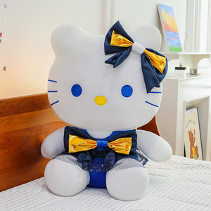 Nhà Máy Giá Bán Buôn Carton <span class=keywords><strong>Hello</strong></span> Cat <span class=keywords><strong>Kitty</strong></span> Đồ Chơi Sang Trọng Handmade Thú Nhồi Bông Thêu Kỹ Thuật Phụ Kiện Cho Trẻ Em - Product Image 6