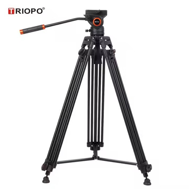Triopo DV-965 Heavy Duty Aluminum DSLR & Digital Camera Tripod Extendable with Storage Bag