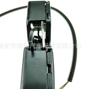 Serrure de capot moteur pour Volkswagen Golf Touran 5G1823509 5G0953236, pièce de rechange noire en PP - Product Image 5