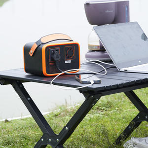 สถานีพกพา Newsmy แผงโซลาร์เซลล์ 200W แบตเตอรี่ลิเธียมไอออน พอร์ต USB-C ไฟ AC 230V คลื่นไซน์บริสุทธิ์ ชาร์จไร้สาย ไฟฉาย สำหรับใช้งานกลางแจ้ง - Product Image 5