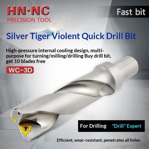 ใบมีดเจาะรูน้ำแบบใช้แล้วทิ้ง Haina U Drill 3 เท่าขนาดเส้นผ่านศูนย์กลาง รุ่น WC-SD รับประกัน 4 ปี รุ่น 500-3000 ความเร็วสูง - Product Image 4