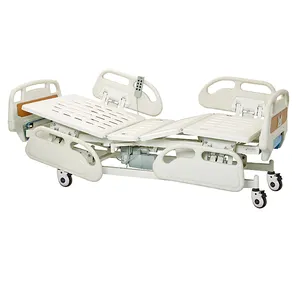 سرير مريض قابل للتعديل مزود الطاقة الكهربائية بـ 5 وظائف مع جميع أنواع الإكسسوارات